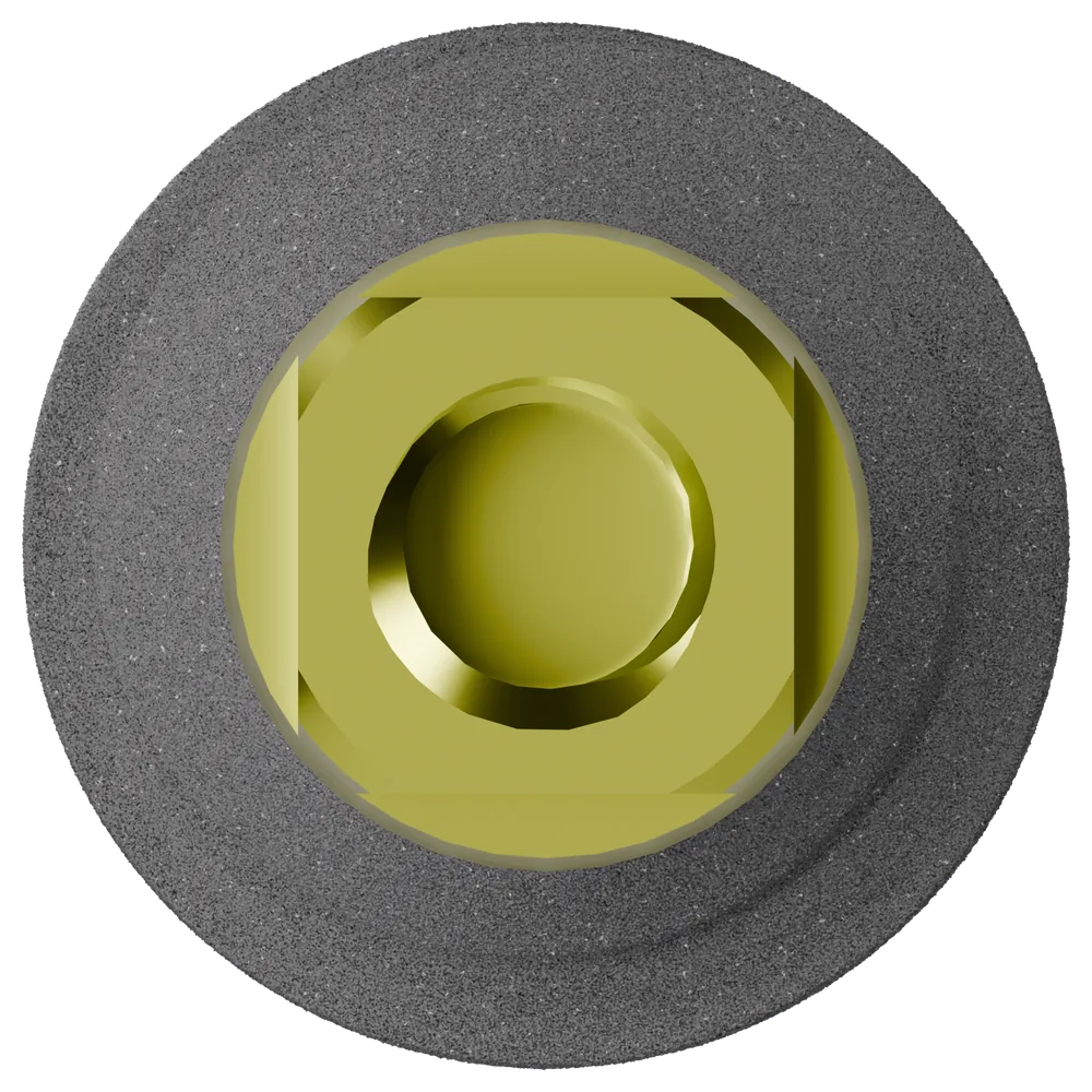 i-LiNQ implant Ø4.0 × 10 mm, view from above