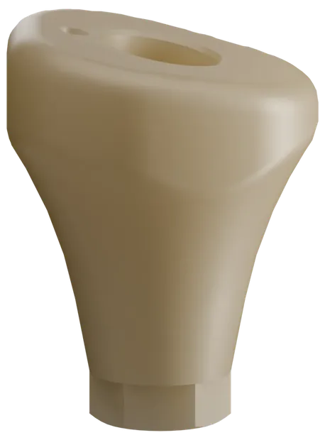 PACE anatomic abutment, incisor design